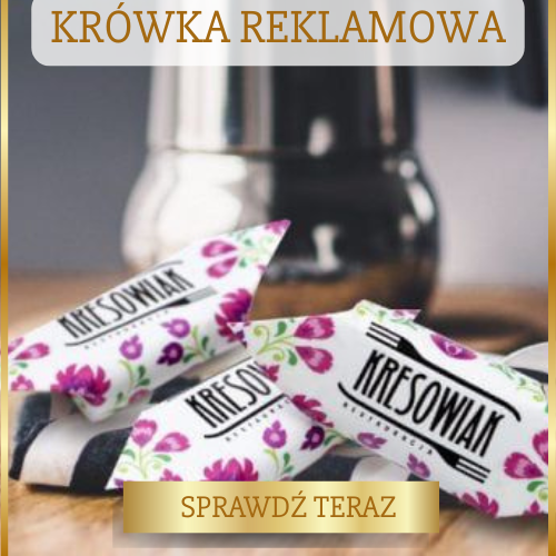 Cukierki reklamowe, projekty przygotowane przez firmę Krówki z Milanówka